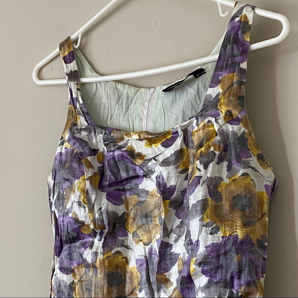 🛍 Dorothy Perkins Floral Dress Purple 10 UK/ 6 US - Picture 7 of 16